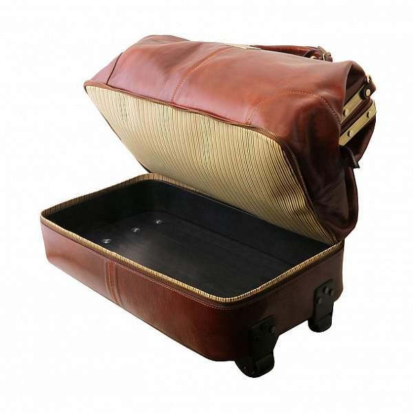 Саквояж на колесах с двойным дном Tuscany, Артикул: TL141451-02 фото №1