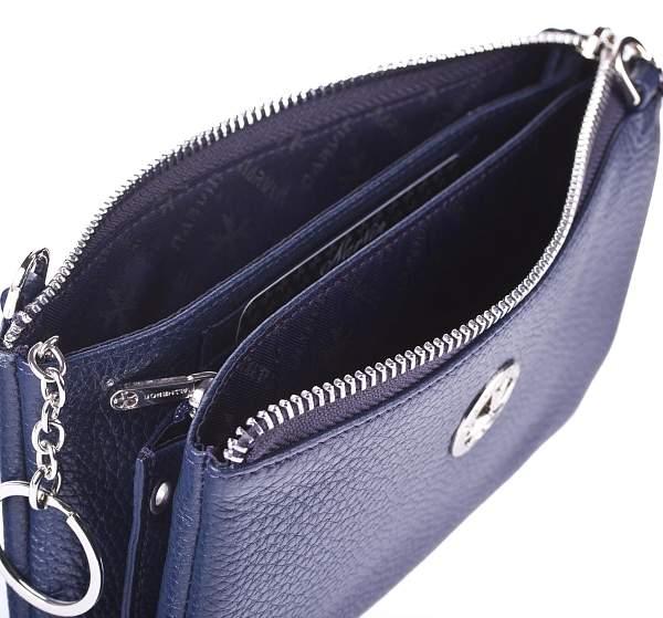 Женский кожаный клатч Vasheron, Артикул: 9240-N.Polo D.Blue фото №1