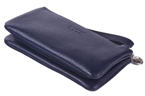 Женский кожаный клатч Vasheron, Артикул: 9240-N.Polo D.Blue фото №1