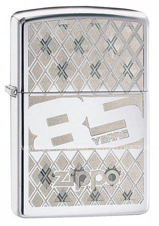 зажигалка zippo 85 с покрытием high polish chrome Zippo