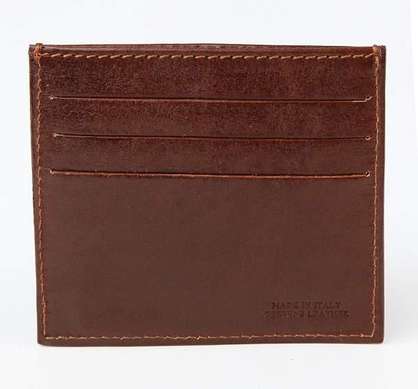 Мужская кожаная кредитница Chiarugi Chiarugi, Артикул: 1226 marr фото №1