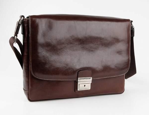 Сумка Chiarugi горизонтальная с плечевым ремнем Chiarugi, Артикул: 3523 marr фото №1