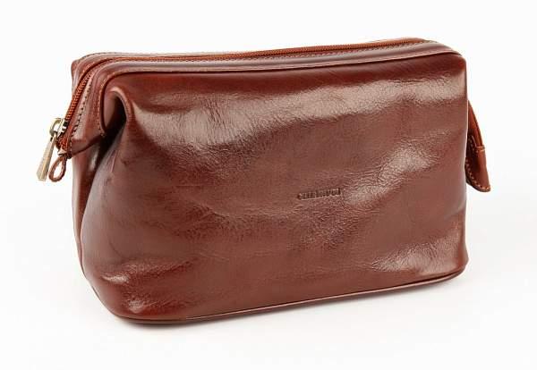 Мужской кожаный несессер Chiarugi Chiarugi, Артикул: 5216 moro фото №1