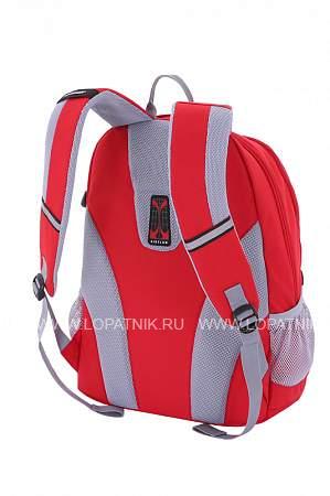 рюкзак wenger, красный/серый, полиэстер 600d/хонейкомб, 33x16,5x46 см, 26л 6651114408 Wenger