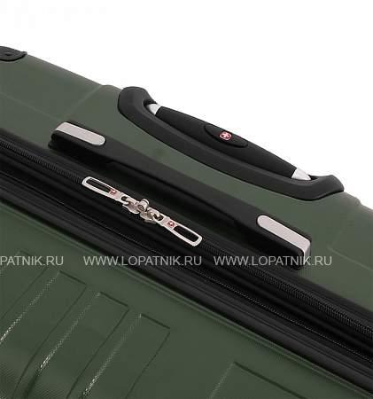 чемодан wenger ridge, цвет зелёный , абс-пластик, 47х30,5х75 см , 92л 6171646175 Wenger