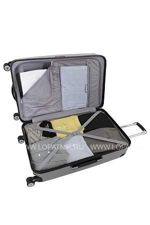 чемодан wenger ridge, цвет серебристый , абс-пластик, 47х30,5х75 см , 92л 6171014171 Wenger
