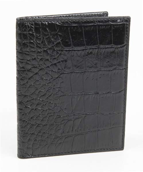 Кредитница мужская кожаная Alvorada 3019n croco black Alvorada, Артикул: 3019n croco black фото №1