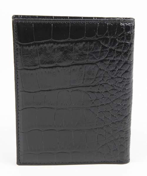 Кредитница мужская кожаная Alvorada 3019n croco black Alvorada, Артикул: 3019n croco black фото №1