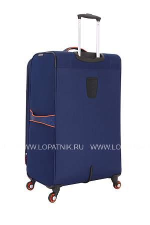 чемодан wenger arosa, синий, полиэстер 750x750d добби, 46 x 29 x 81 см, 75 л wg6593307177 Wenger