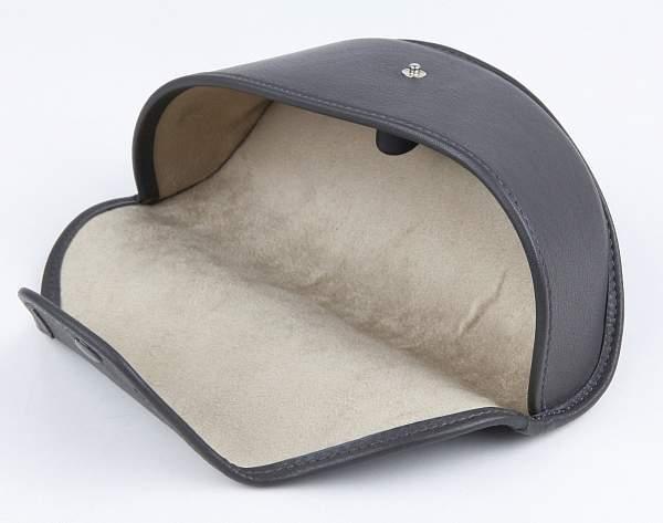 Кожаный футляр для очков Alvorada 9003 grey Alvorada, Артикул: 9003 grey фото №1