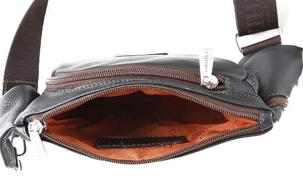 Кожаная поясная сумка Chiarugi Chiarugi, Артикул: 72650 nero фото №1