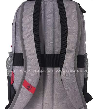 рюкзак для ноутбука 14'' wenger, серый, нейлон/полиэстер, 29 x 24 x 43 см, 20 л 602656 Wenger
