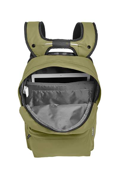 Рюкзак WENGER 14'', оливковый, полиэстер, 28 x 22 x 41 см, 18 л 605034 Wenger, Артикул: 605034 фото №1