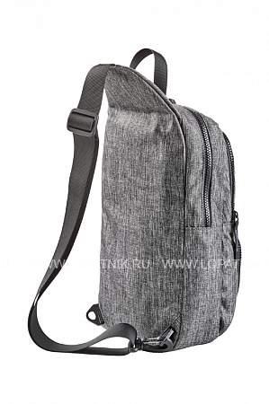 рюкзак wenger с одним плечевым ремнем, темно-cерый, полиэстер, 19 х 12 х 33 см, 8 л 605029 Wenger