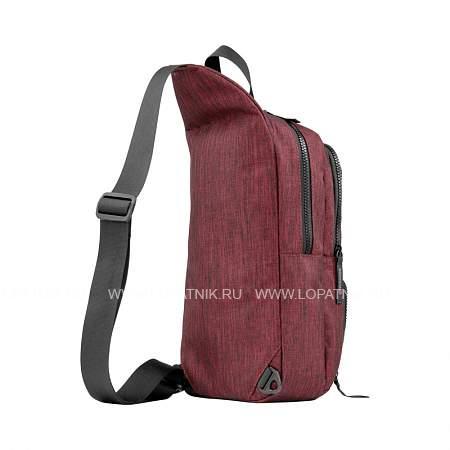 рюкзак wenger с одним плечевым ремнем, бордовый, полиэстер, 19 х 12 х 33 см, 8 л 605030 Wenger
