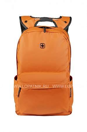рюкзак wenger 14'', оранжевый, полиэстер, 28 x 22 x 41 см, 18 л 605095 Wenger