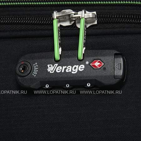 чемодан на колесах тканевый Verage