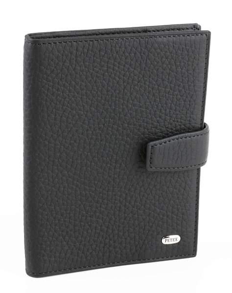 Обложка для паспорта и автодокументов мужская кожаная Petek 595.234.01 Petek, Артикул: 595.234.01 фото №1