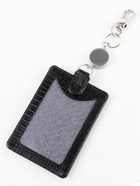 Бейдж для пропуска кожаный Petek 602.041.01 Petek, Артикул: 602.041.01 фото №1