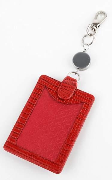 Бейдж для пропуска женский кожаный Petek 602.041.10 Petek, Артикул: 602.041.10 фото №1