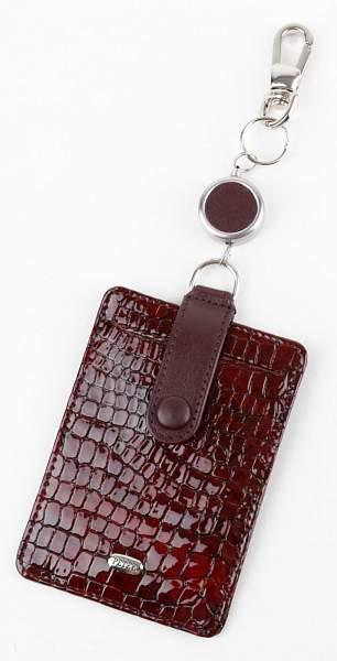 Бейдж для пропуска кожаный Petek 602.091+229.03 Petek, Артикул: 602.091+229.03 фото №1