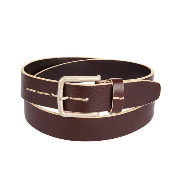 Ремень мужской кожаный Miguel Bellido, Артикул: 4620/40 5608/23 brown 02 фото №1