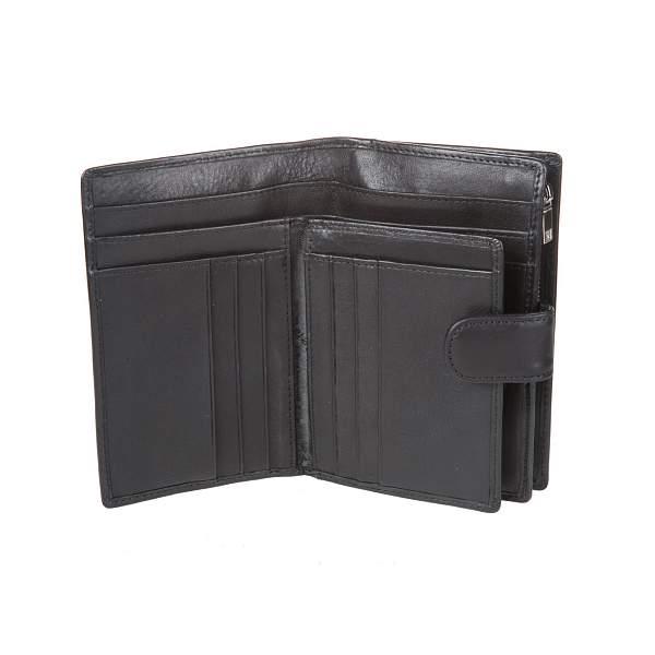 Портмоне кожаное мужское Sergio Belotti, Артикул: 1662 west black фото №1