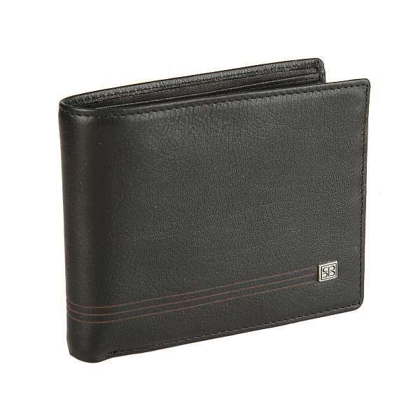Портмоне кожаное мужское Sergio Belotti, Артикул: 1690 west black фото №1