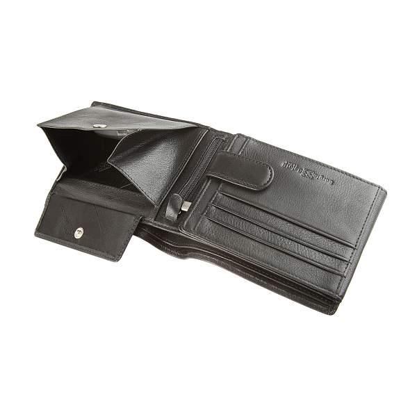Портмоне кожаное мужское Sergio Belotti, Артикул: 1690 west black фото №1