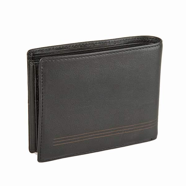 Портмоне кожаное мужское Sergio Belotti, Артикул: 1690 west black фото №1