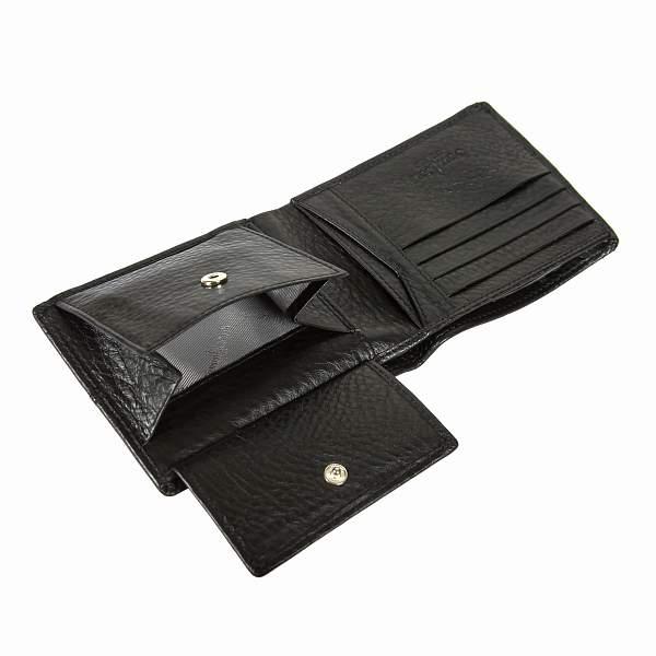 Портмоне кожаное мужское Gianni Conti, Артикул: 1817111 black фото №1