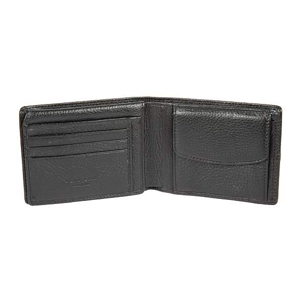 Портмоне мужское кожаное Gianni Conti 1817144 black Gianni Conti, Артикул: 1817144 black фото №1