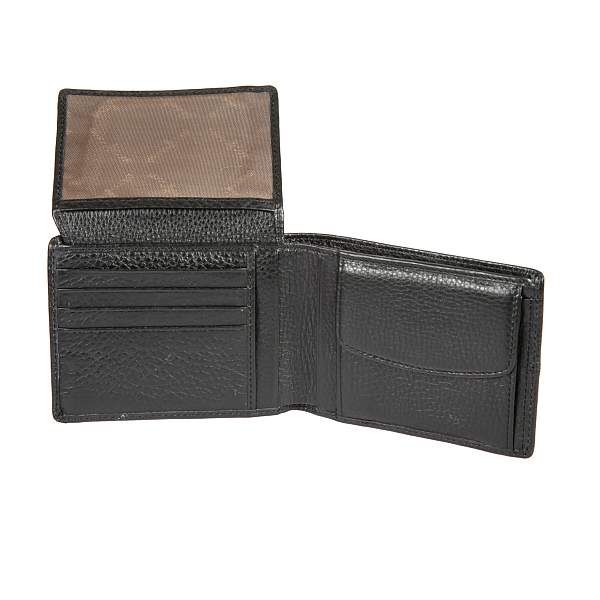 Портмоне мужское кожаное Gianni Conti 1817144 black Gianni Conti, Артикул: 1817144 black фото №1