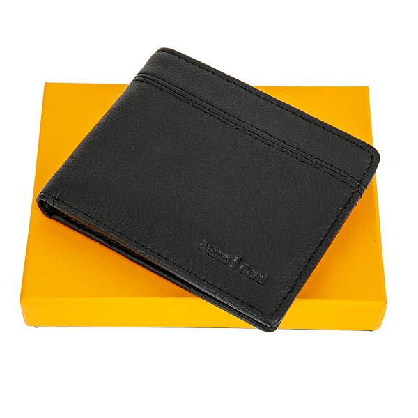 Портмоне мужское кожаное Gianni Conti 1817144 black Gianni Conti, Артикул: 1817144 black фото №1