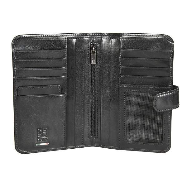 Портмоне с обложкой для паспорта Sergio Belotti, Артикул: 2334 ancona black фото №1