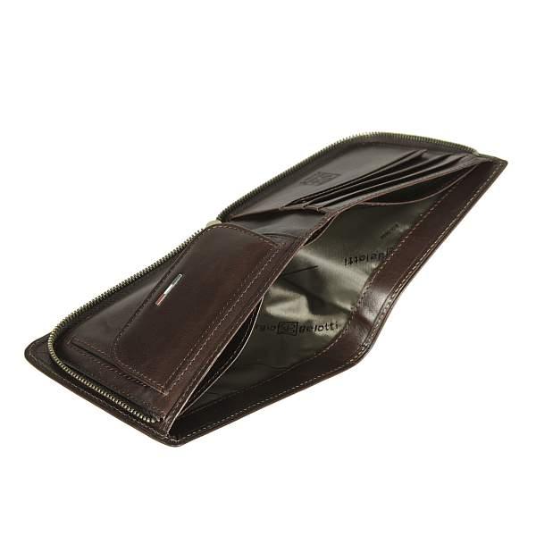 Портмоне кожаное мужское Sergio Belotti, Артикул: 3644 ancona brown фото №1