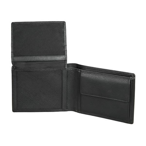 Портмоне кожаное мужское Sergio Belotti, Артикул: 396-03 denim black фото №1