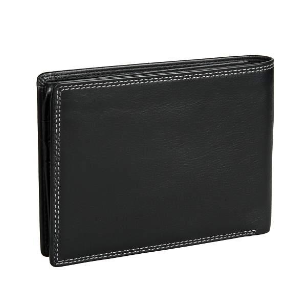 Портмоне кожаное мужское Sergio Belotti, Артикул: 396-03 denim black фото №1