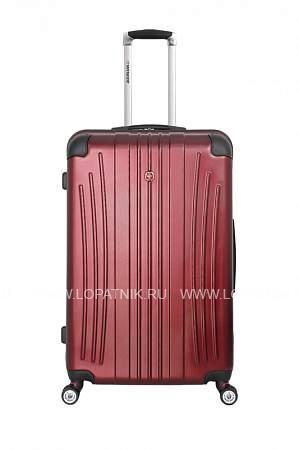 чемодан wenger ridge, цвет бордовый , абс-пластик, 49,5х30,5х75 см , 92л 6171121175 Wenger
