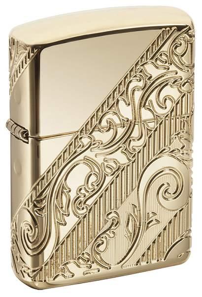 Зажигалка ZIPPO Armor® с покрытием Gold Plated Zippo, Артикул: 29653 фото №1