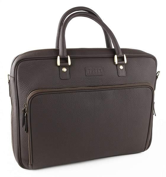 Бизнес-сумка мужская кожаная Petek 3868.234.02 Petek, Артикул: 3868.234.02 фото №1