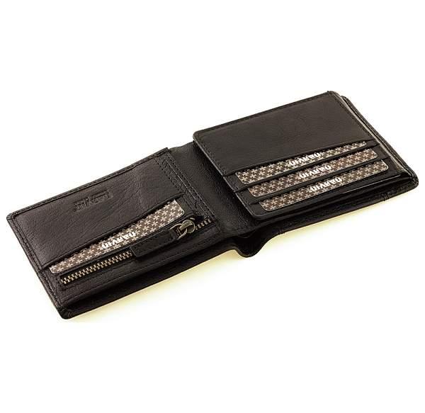 Портмоне мужское кожаное Vasheron, Артикул: 9632-N.Vegetta Black фото №1