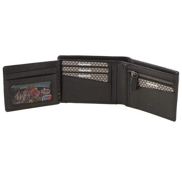 Портмоне мужское кожаное Vasheron, Артикул: 9632-N.Vegetta Black фото №1