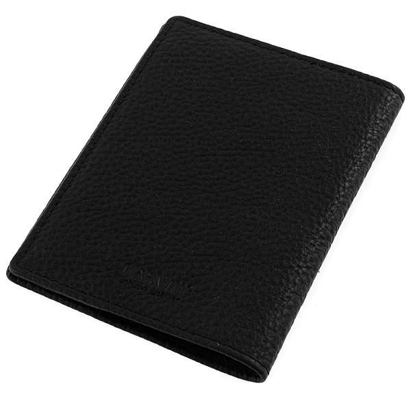 Обложка для паспорта мужская кожаная Vasheron, Артикул: 9152-N.Polo Black фото №1