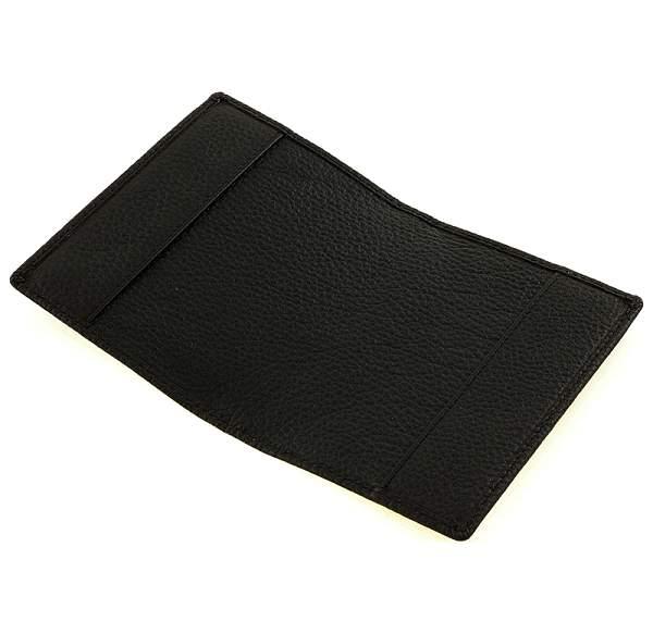 Обложка для паспорта мужская кожаная Vasheron, Артикул: 9152-N.Polo Black фото №1