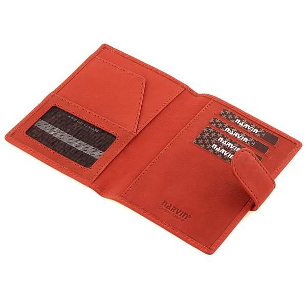 Обложка для паспорта кожаная Vasheron, Артикул: 9180-N.Gottier Red фото №1