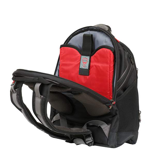 Рюкзак WENGER 16'', черный/серый, полиэстер/ПВХ, 36 x 26 x 46 см, 26 л 600635 Wenger, Артикул: 600635 фото №1