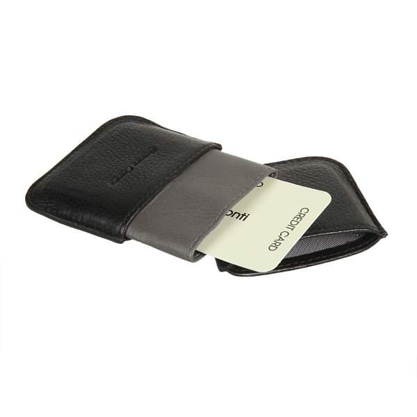 Чехол-визитница кожаная Gianni Conti 1815531 black Gianni Conti, Артикул: 1815531 black фото №1