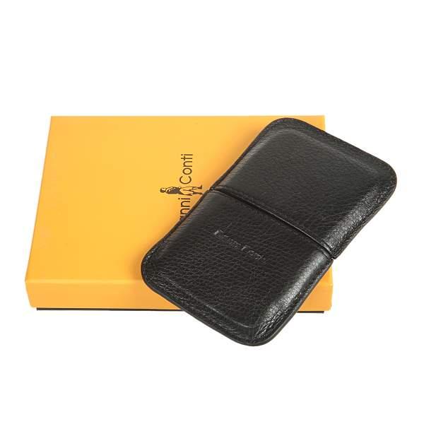 Чехол-визитница кожаная Gianni Conti 1815531 black Gianni Conti, Артикул: 1815531 black фото №1