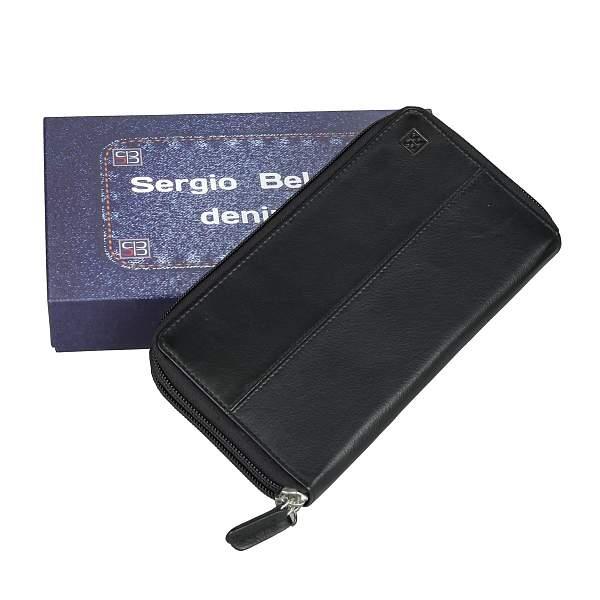Портмоне Sergio Belotti Sergio Belotti, Артикул: 846-01 denim black фото №1